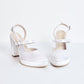 Tacones Slingback Perlas - Talla 36.5