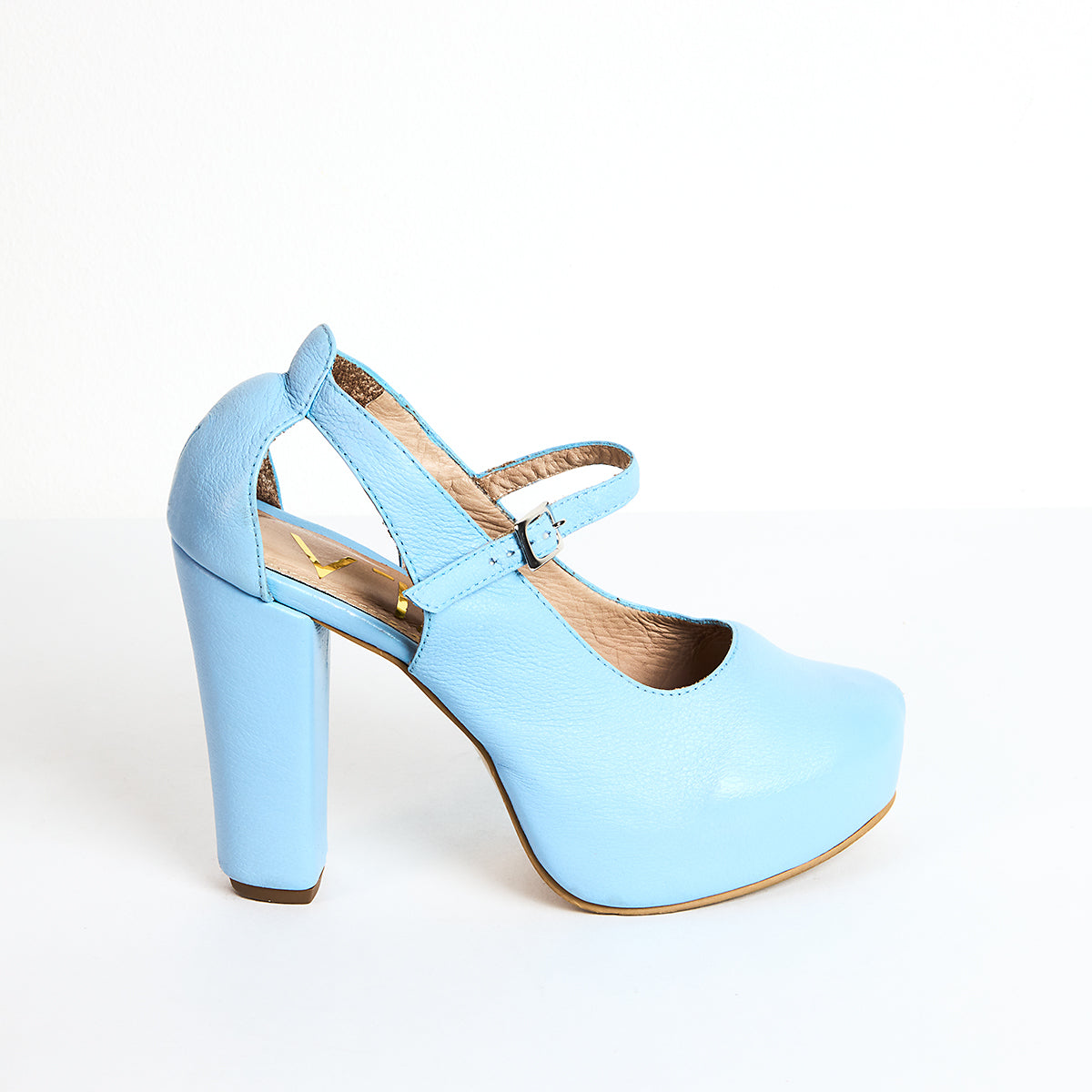 Tacones Zurra Azul Bebe
