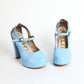 Tacones Zurra Azul Bebe