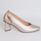 Tacones Zurra Mora en Leche Triangulo - Talla 40