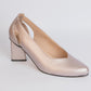 Tacones Zurra Mora en Leche Triangulo - Talla 40