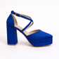 Tacones Ensueño Cruzado - Talla 37