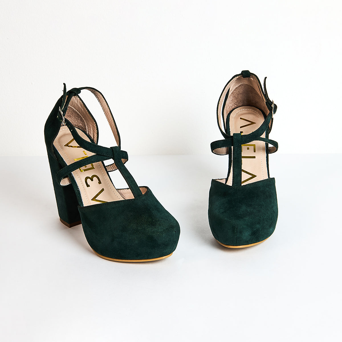 Tacones Lucy - Verde - Talla 37