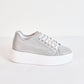 Tenis Glam Plata Oscuro - Talla 39