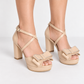 Sandalias Dina Cruzado Bow
