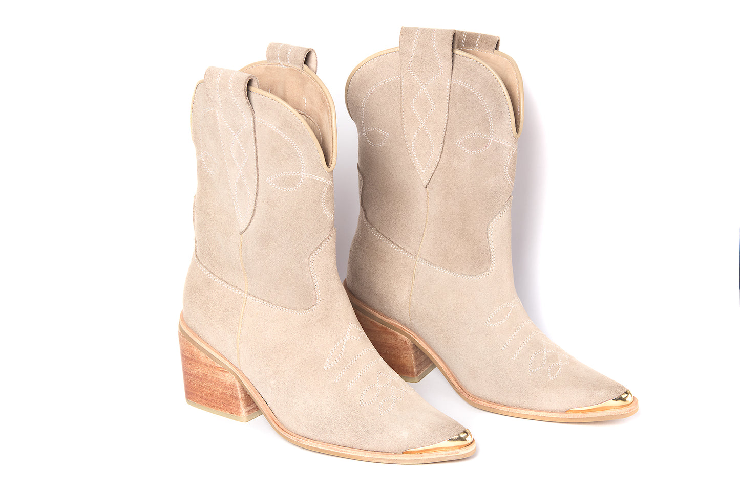 Botas Texanas Non La - Blanco - Talla 36