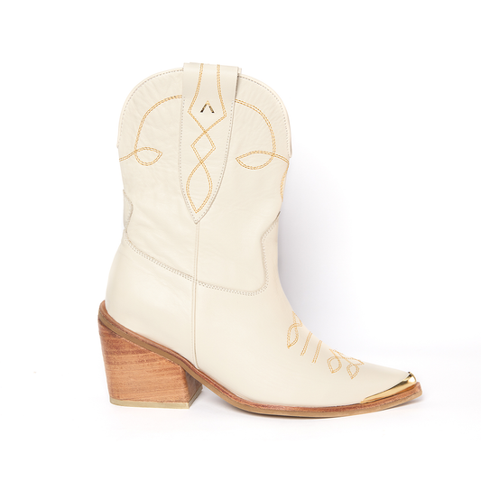 Botas Texanas Non La - Blanco - Talla 36