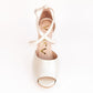 Sandalias Dina Cruzado - Blanco Nacar