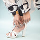 Sandalias Mariposa Blanco