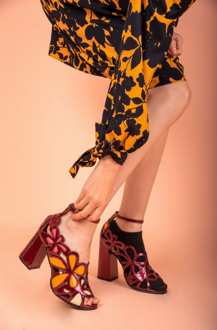 Sandalias Florecientes - Talla 38
