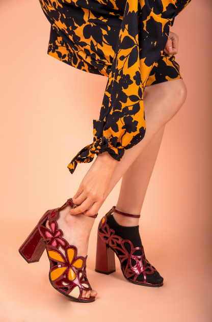 Sandalias Florecientes - Talla 38