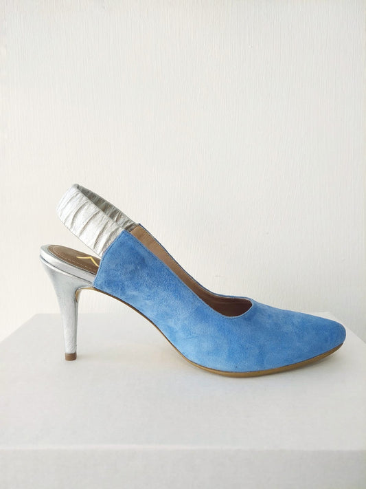 Tacones Sara azul