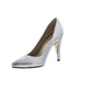 Tacones Stilettos Plomo