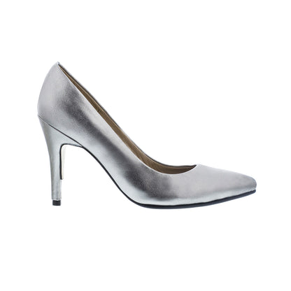 Tacones Stilettos Plomo
